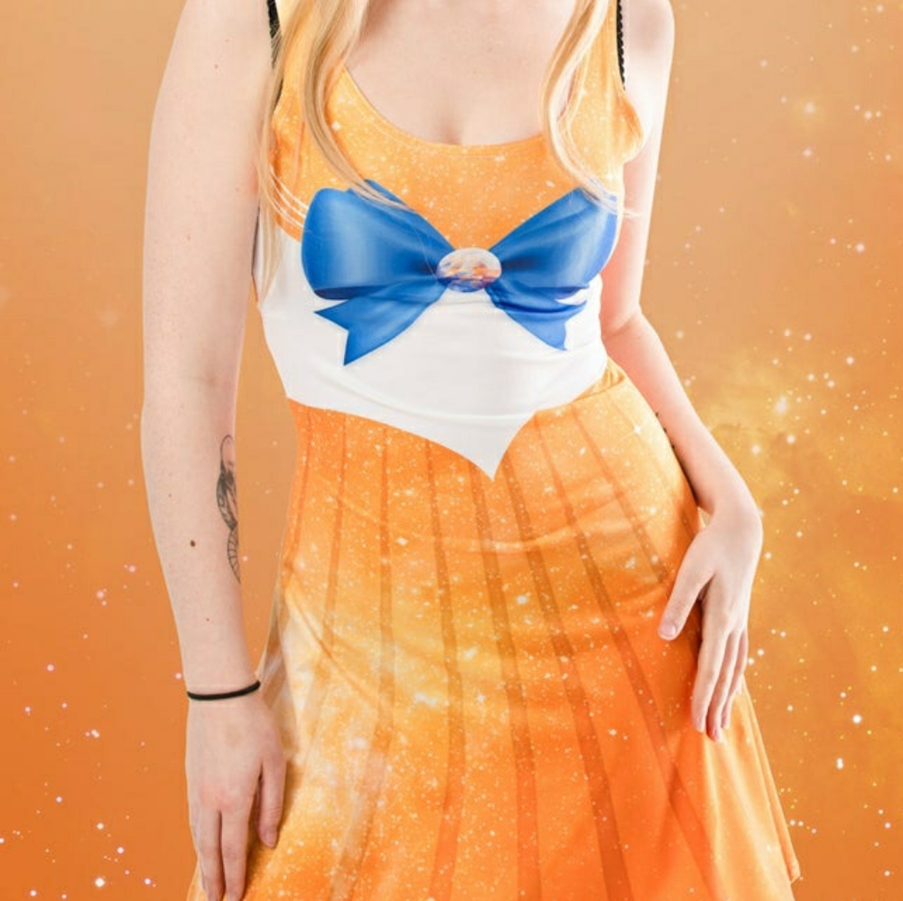 Sailor Moon SAMPLE flare dress in small